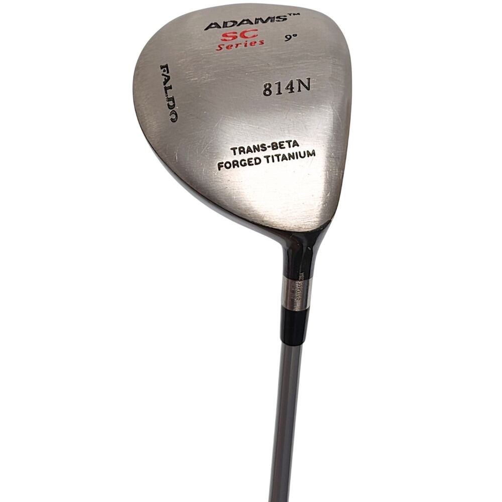 Adams SC Series 9° Driver 814N FC Faldo RH Stiff Graphite 44.5" Golf Pride